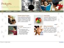 Tablet Screenshot of prayas.org